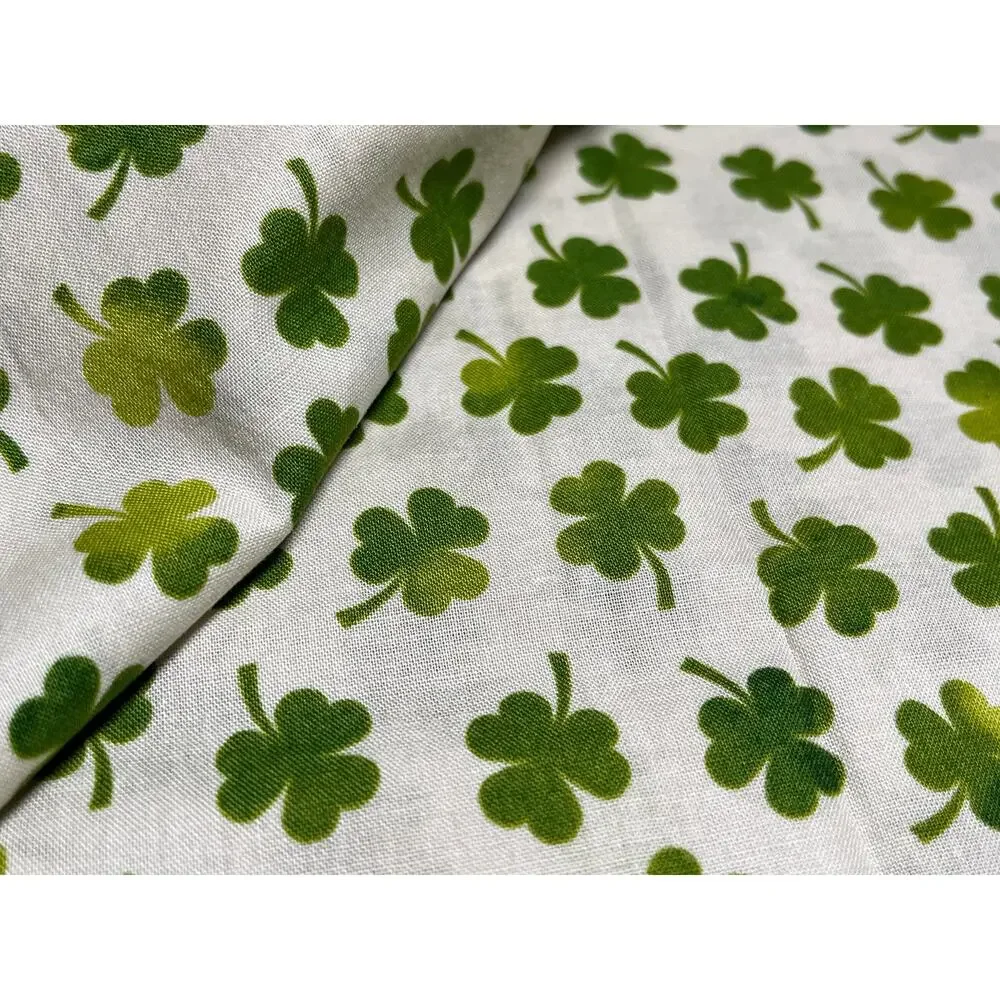 Lucky Irish Holiday Cotton Fabric 7/8 yard | Destash
